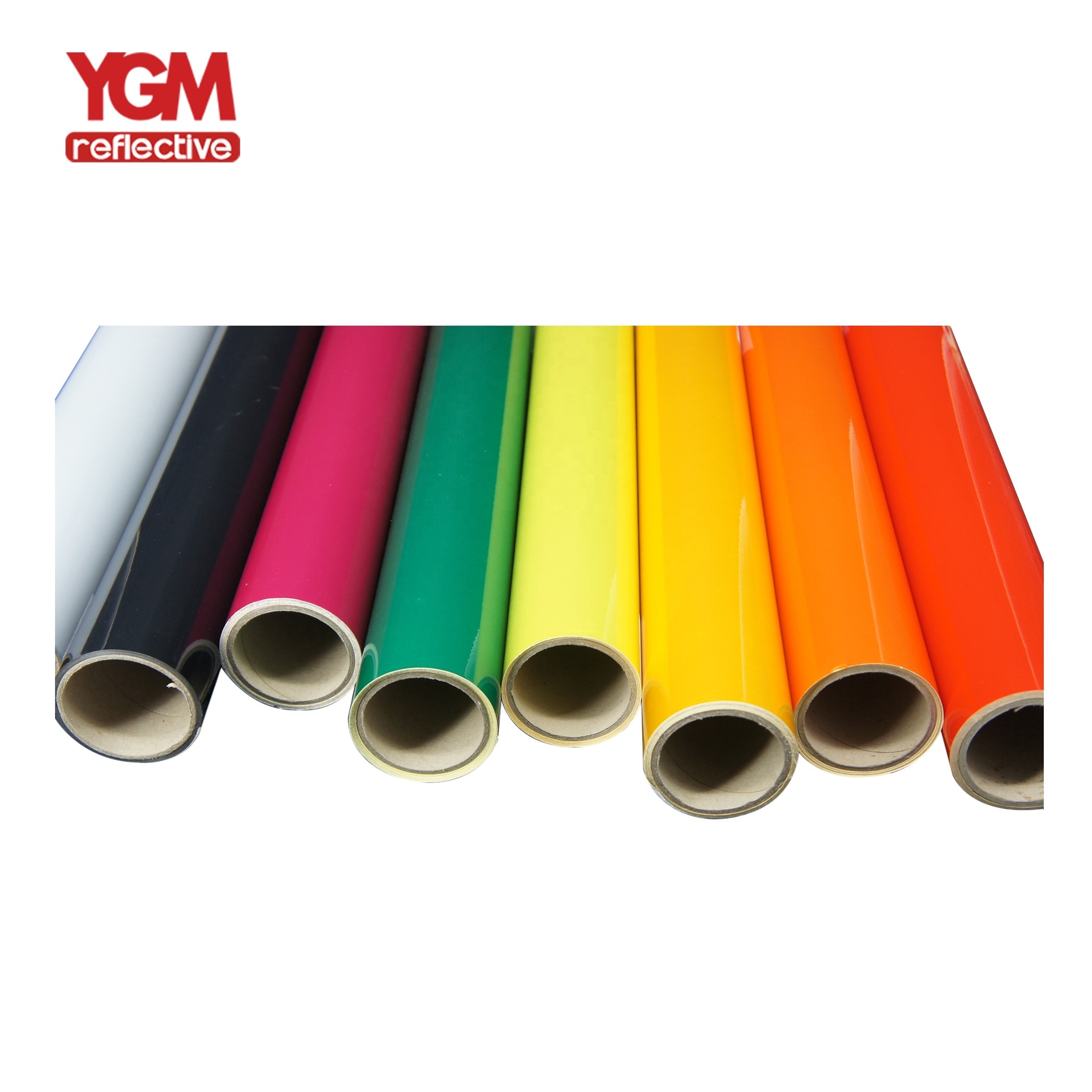 3200 Advertisement Grade Acrylic Self Adhesive Reflective Vinyl Transfer Sticker Sheeting Rolls