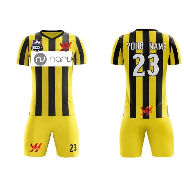 quick dry Soccer Team Uniforms New Season Club Football Sportswear Of Top Quality Soccer Jersey