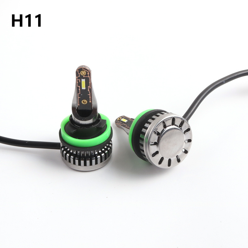 RTS Patent 60W 8000LM H11 led light car F10 Led Headlight 12v 9005 9006 H1 lamp H1 H3 H7 H11 H4 9005 9006 led headlight bulb