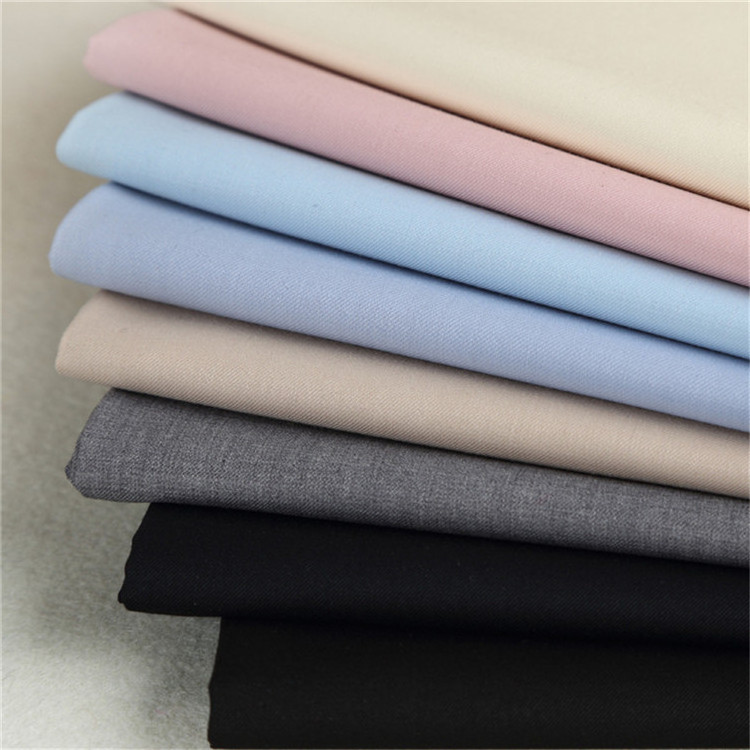 t/r super tergal woven fabric for men s garment/Anti-Wrinkle polyester/viscose tr suiting fabric for uniform