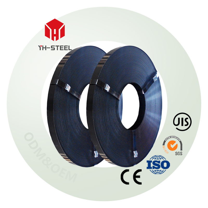 Hardened and tempered cold rolled blue steel strip SAE 1075 C75 CK75 C75S 65mn 51CrV4 75Cr1 SK4 SK5