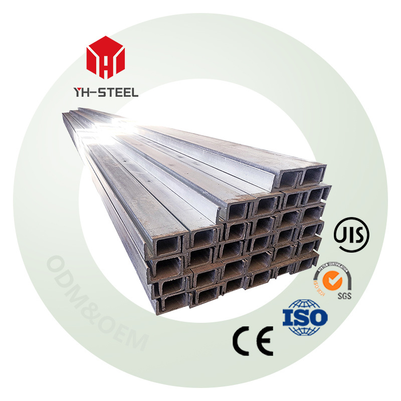 Customization Model Carbon Steel 20a q235b U Shaped Channel Steel Bar for Building