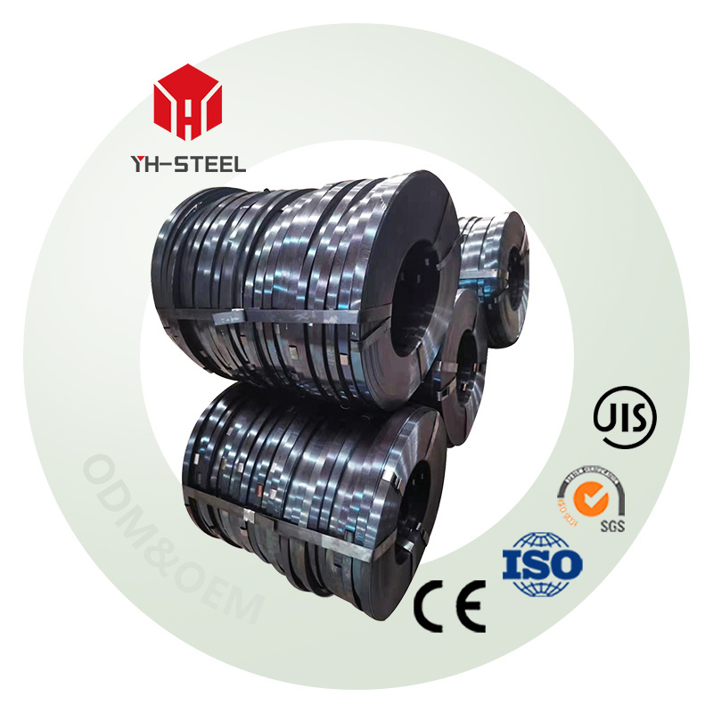 Spot 65mn 50# 45# steel strip fire hard state roasted blue quenched spring steel strip