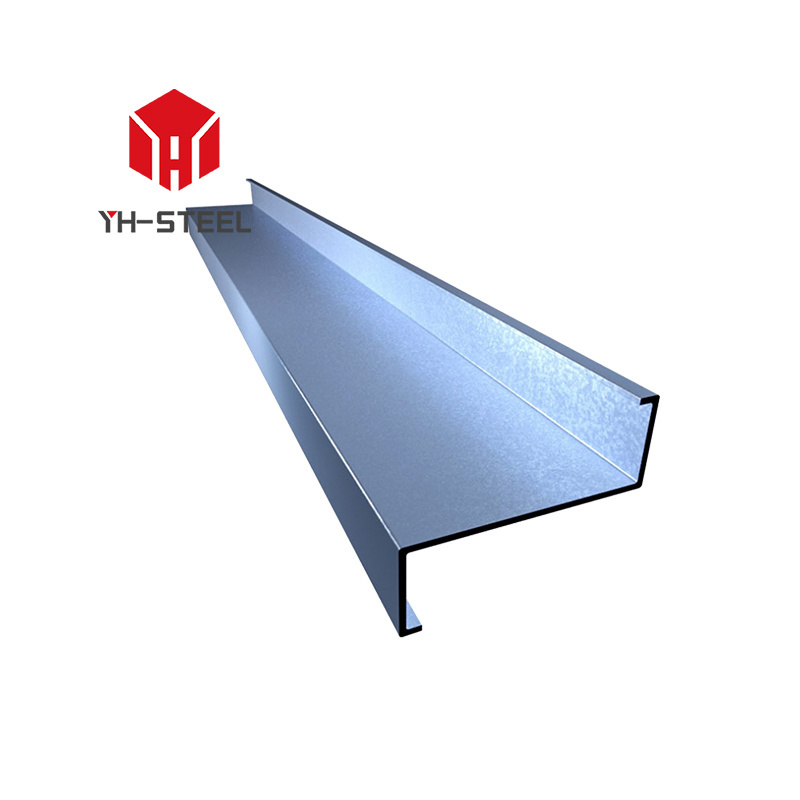 Hot selling Carbon steel channel Z shaped Purlin for Construction