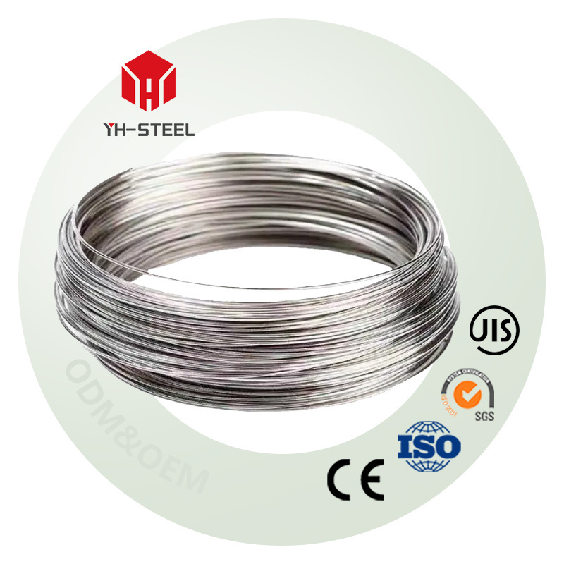 0.8-2mm  201ss  wire Chinese supplier 201/304/316/409/310 stainless steel wire 0.6MM 0.8mm 1mm 1.2MM 1.5MM