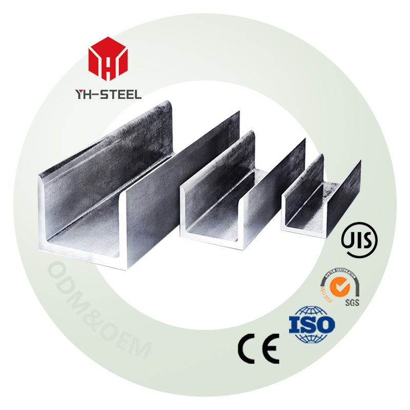 ASTM A588 Hot Rolled U Shape Steel Channel Steel Galvanized Cold Formed Section Steel Structural C Shape Profile Channel