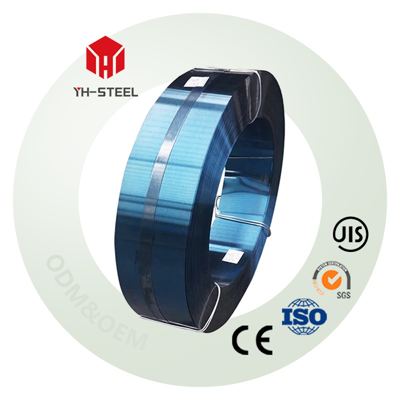 Hardened and tempered cold rolled blue steel strip SAE 1075 C75 CK75 C75S 65mn 51CrV4 75Cr1 SK4 SK5