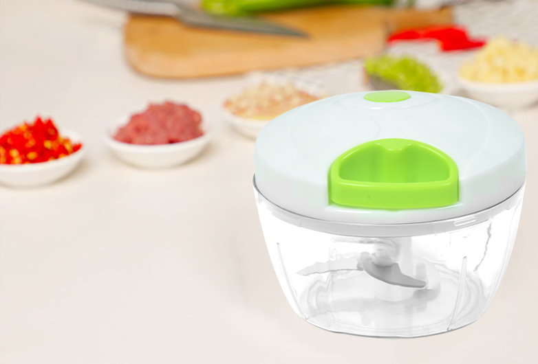 Kitchen Multifunction Mini Hand Pull Food Processor Cutter Shredder Blender Garlic Manual Vegetable Chopper