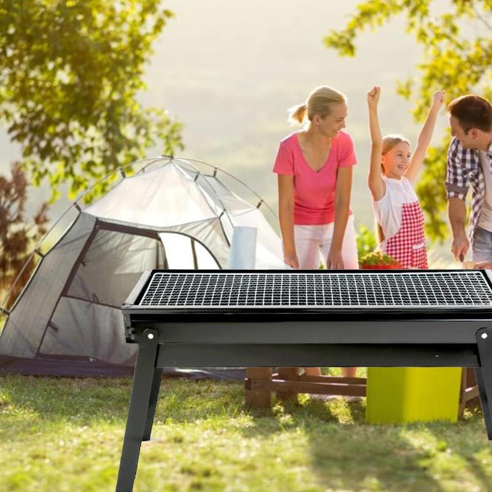 Light disposable barbecue folding instant bbq outdoor charcoal grill