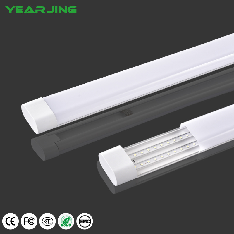 Aluminum slim purification lights batten lights linear lights led fluorescent tube fixtures for supermarket