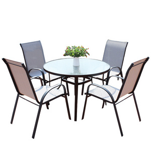 Modern Cast Aluminum Patio Garden Furniture Poland Rattan Garden Furniture Set Outdoor Garden Furniture