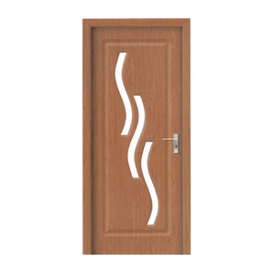 Yekalon Modern MDF door Interior Door Flush series glass entrance MDF door