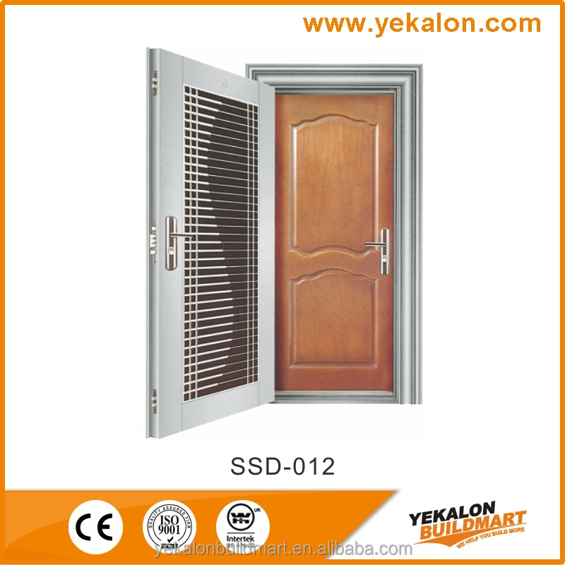 SSD-004-A Metal door security stainless steel grill door design door