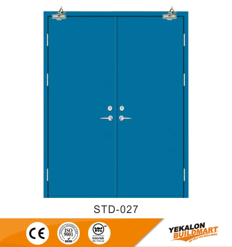 Fire Resistant Materials Fire Rated Door With Panic Bar