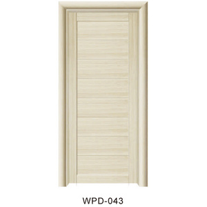 Water Proof WPC Modern Design Interior Wood Plastic Composite Door