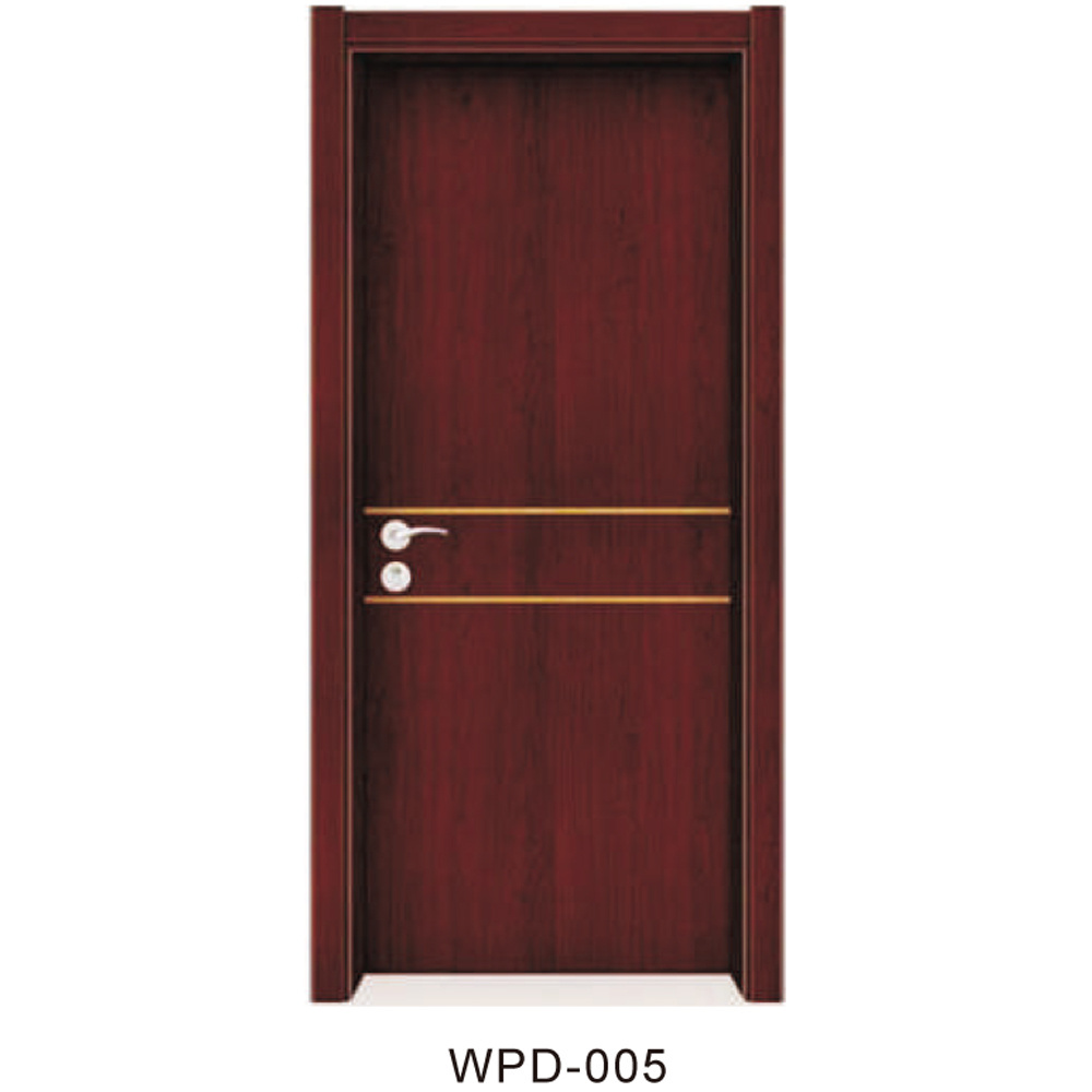 Water Proof WPC Modern Design Interior Wood Plastic Composite Door