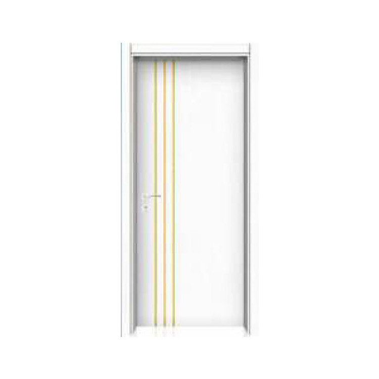 Yekalon WPD-033 Modern Glass High Quality WPC Door