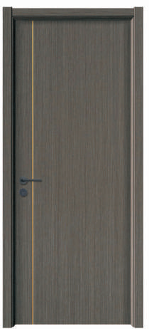 Factory Hot Sales Free Painting Interior Melamine Laminated Wooden Door Carbon Crystal Door Waterproof Door