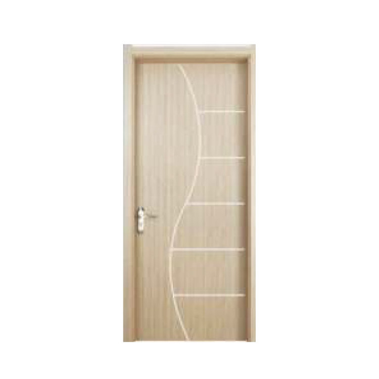 Yekalon WPD-033 Modern Glass High Quality WPC Door