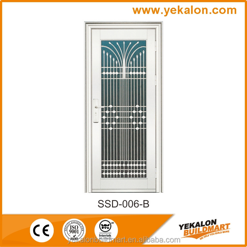 SSD-004-A Metal door security stainless steel grill door design door