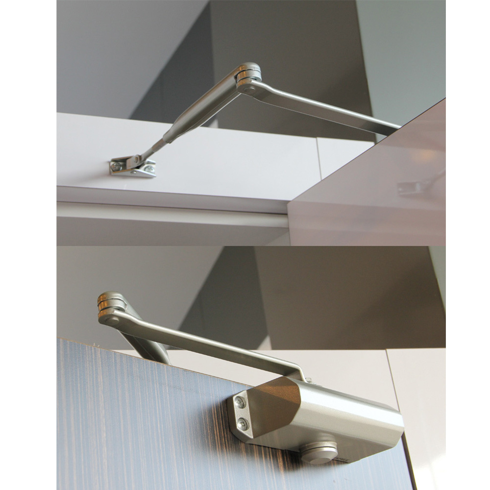 Modern Adjustable Concealed Sliding Smart Stainless Steel Door Closers for Hotel Rooms