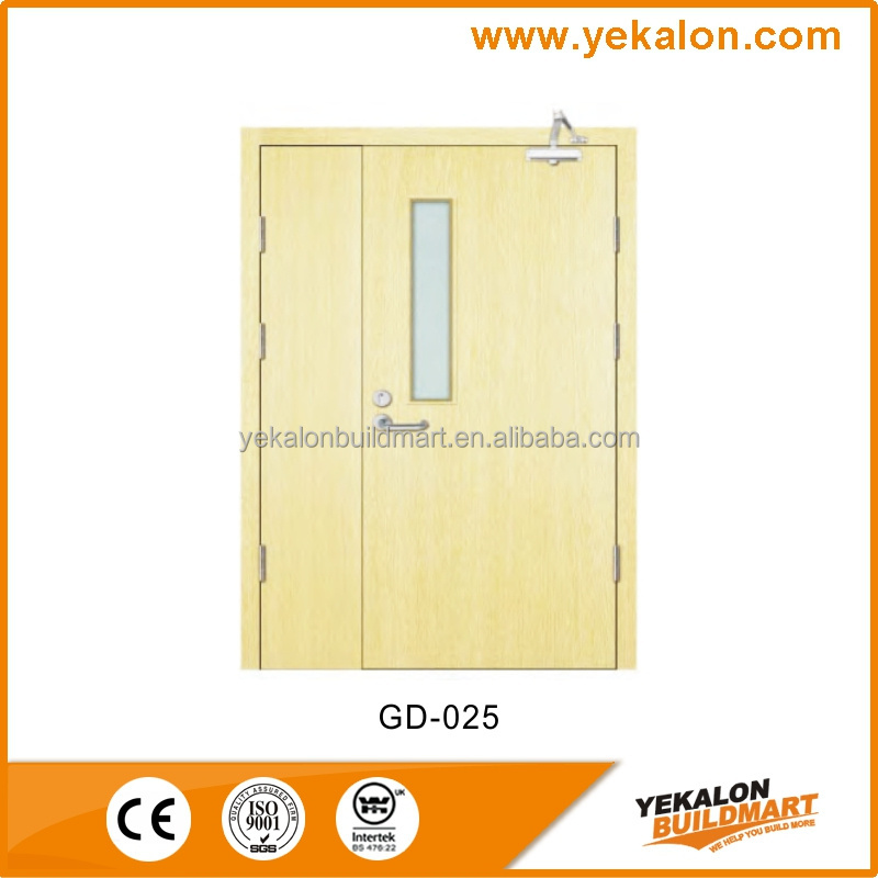 Yekalon UK 120 mins certification wood fire rated door