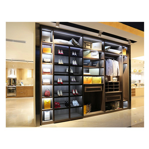 Sales Promotion Good Quality Luxury and Customized Design Modern Wardrobe with Tempered Glass