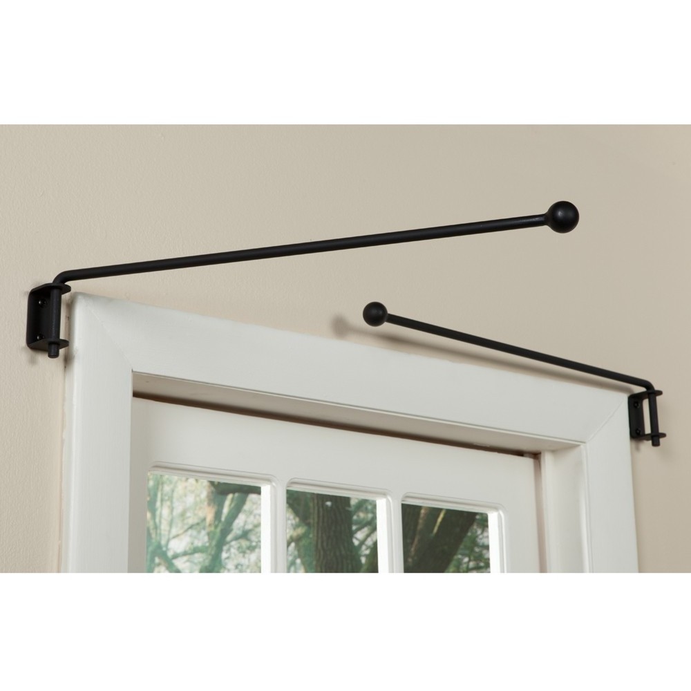 Heavy Duty Swing Arm Curtain Rods Simple Modern