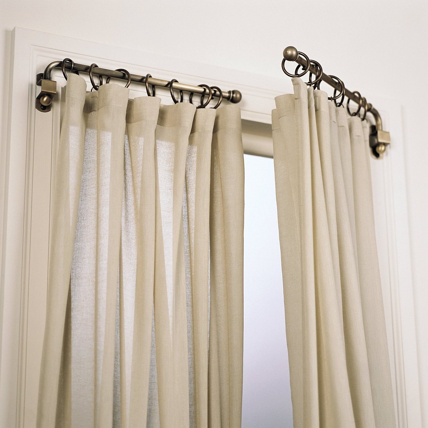 Heavy Duty Swing Arm Curtain Rods Simple Modern