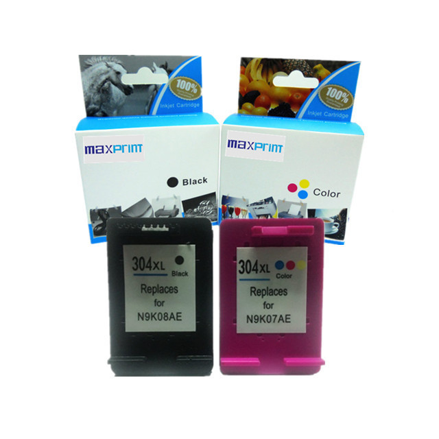 Yelbes compatible dye ink cartridges 60XL 61XL 62XL 63XL 64XL 65XL 121XL 122XL 123XL 650XL 652XL 46XL deskjet cartridges for HP