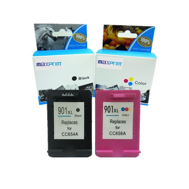 Yelbes black ink cartridges inkjet cartridges for HP 300XL 301XL 302XL 304XL 305XL 901XL 667XL 664XL 662XL 680XL 678XL