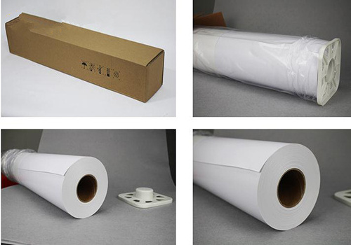 Premium roll for large format printing Self Adhesive inkjet High Glossy Photo Paper