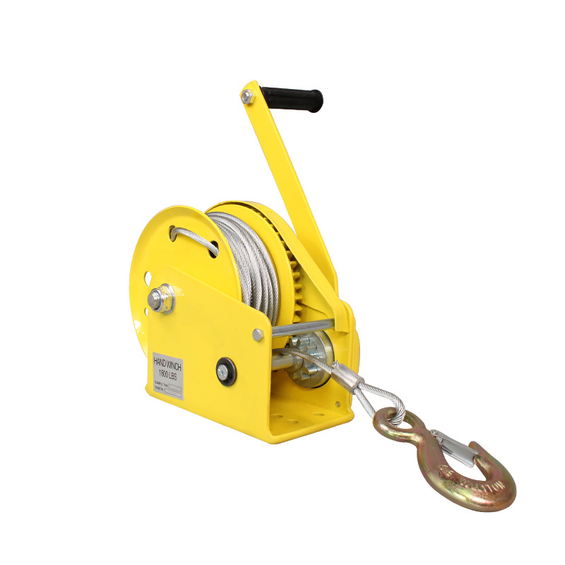 factory customized Hydraulic Wire Rope portable Friction Brake Tripod hand winch