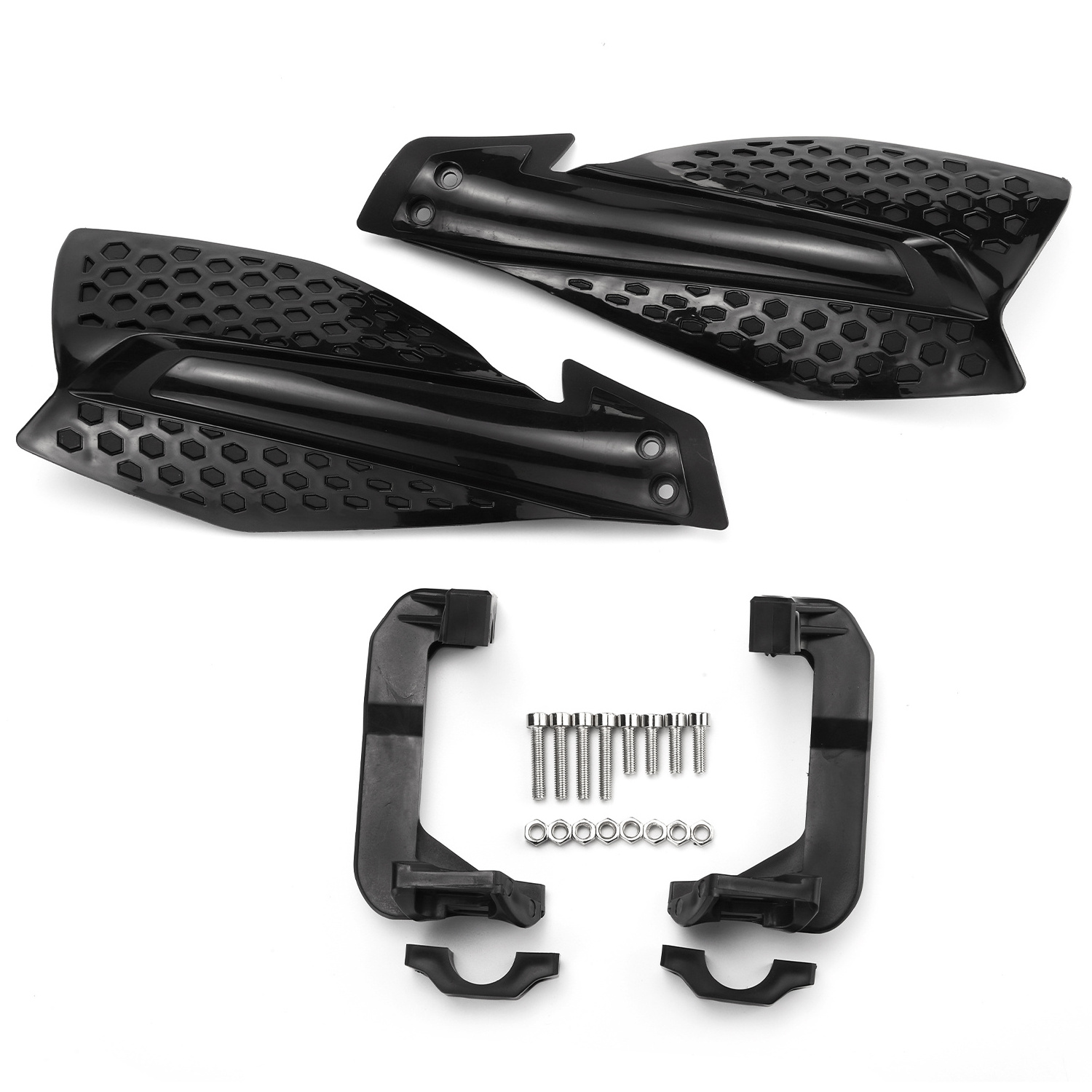 Universal Motorcycle ABS Hand Guards ATV Bike Handguards 22mm 7/8