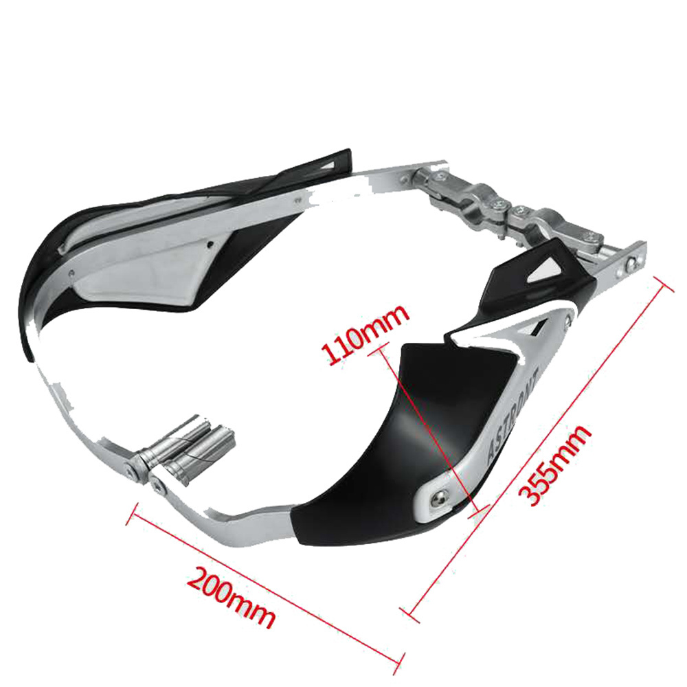 Motorcycle Modified Accessories Anti-fall Aluminum Handlebar Guards Brake Lever Motocross HandGuards Protection Cover Bow