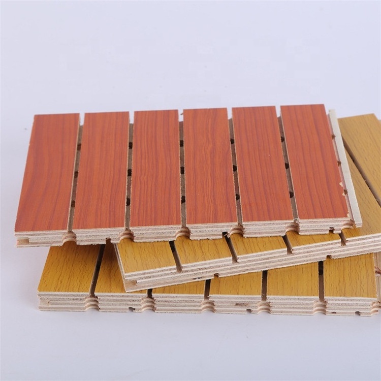 Factory Hot Selling Akupanel Wooden Acoustic Panels Soundproof Polyester Foam Hotel Wall Ceiling Sound Absorption Direct