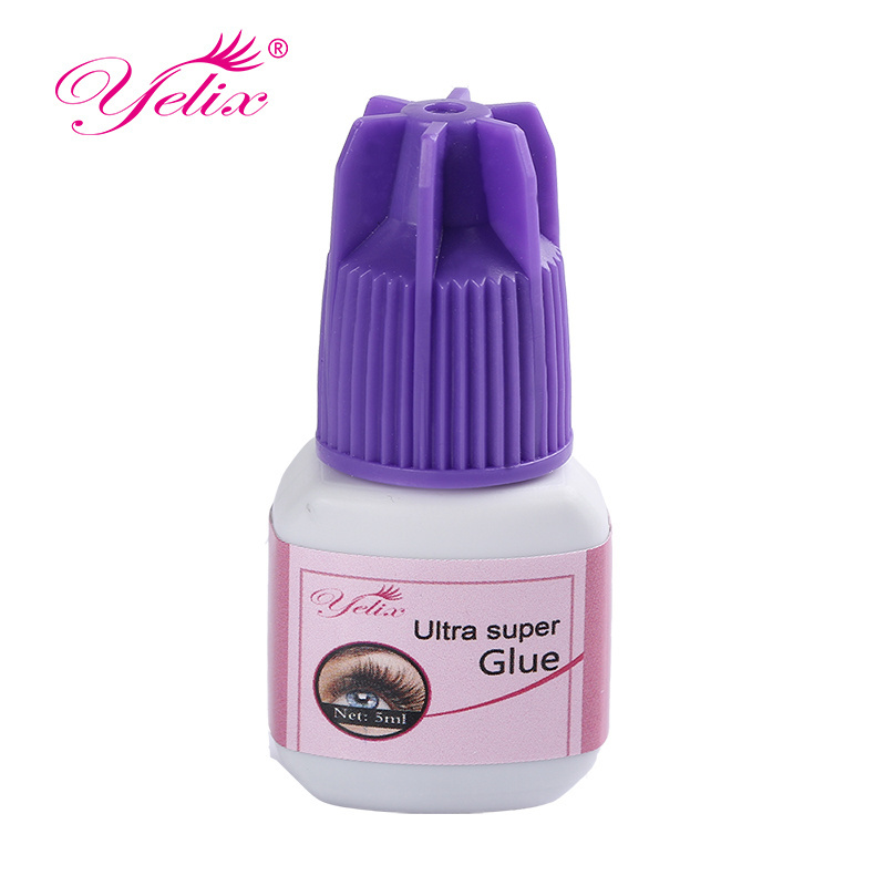 Yelix Russian Volume 2-3s Fast Glue Dry Segment Semi Permanent Best Mink Eyelash Extension  Lash Glue