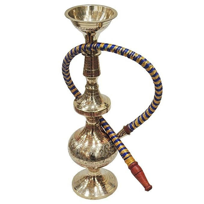 Arabic Shisha Smoked with Charcoal and Tiffa Flavor made in india in Brass Metal For Shisha Parlours at wholesale price