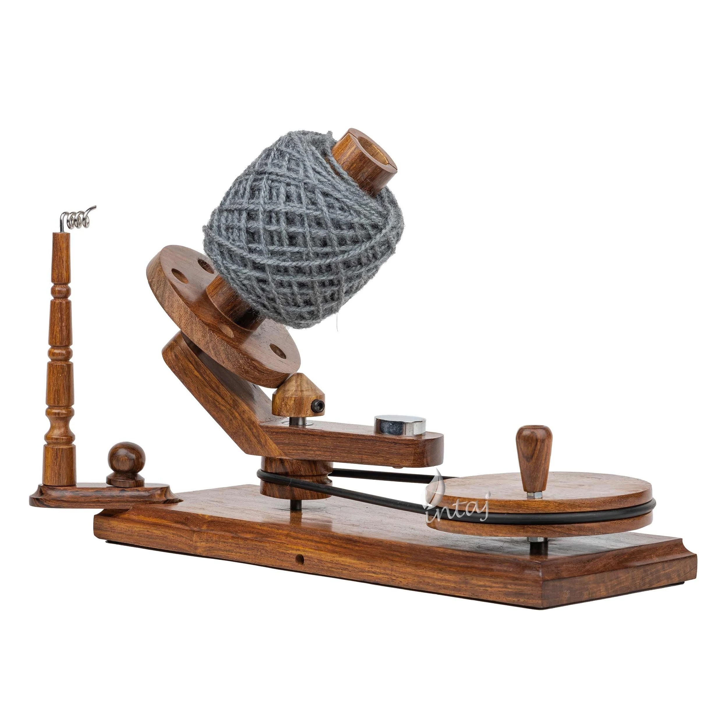 Indian Wooden Yarn Winder With Table Clamp to winding Ball Yarn Swift Winder Knitting Kit Yarn Winder AT Wholesale Price India