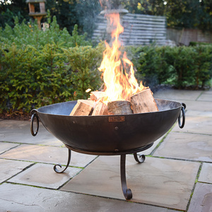 Garden FirePit with Metal Stand Iron Fire Pit for Outdoor Garden Parties Metal round Fire Pit available with Indian manufacturer