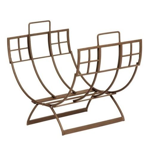 Curved  Rings Iron Metal Fire Wood Log Holder Available at Wholesale and Cheap Price Latest Design Fire Wood Log Holder