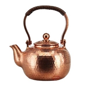 Decorative Hand made Pure Copper Tea Kettle With Handle