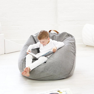 Custom Bean Bag For Kids Inflatable Giant Coffee Cozy Indoor Outdoor Lazy boy Leisure Bean Bags Chairs Sofa Cover Couch Bean Bag