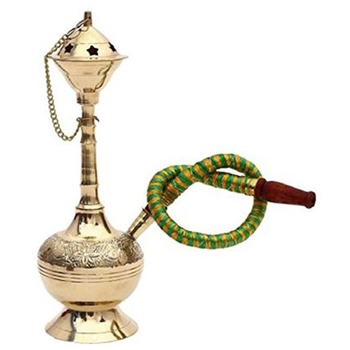 Portable Brass Metal Hookah for Commercial Use at cafes Restaurant and Arabic Shisha Parlor at wholesale price