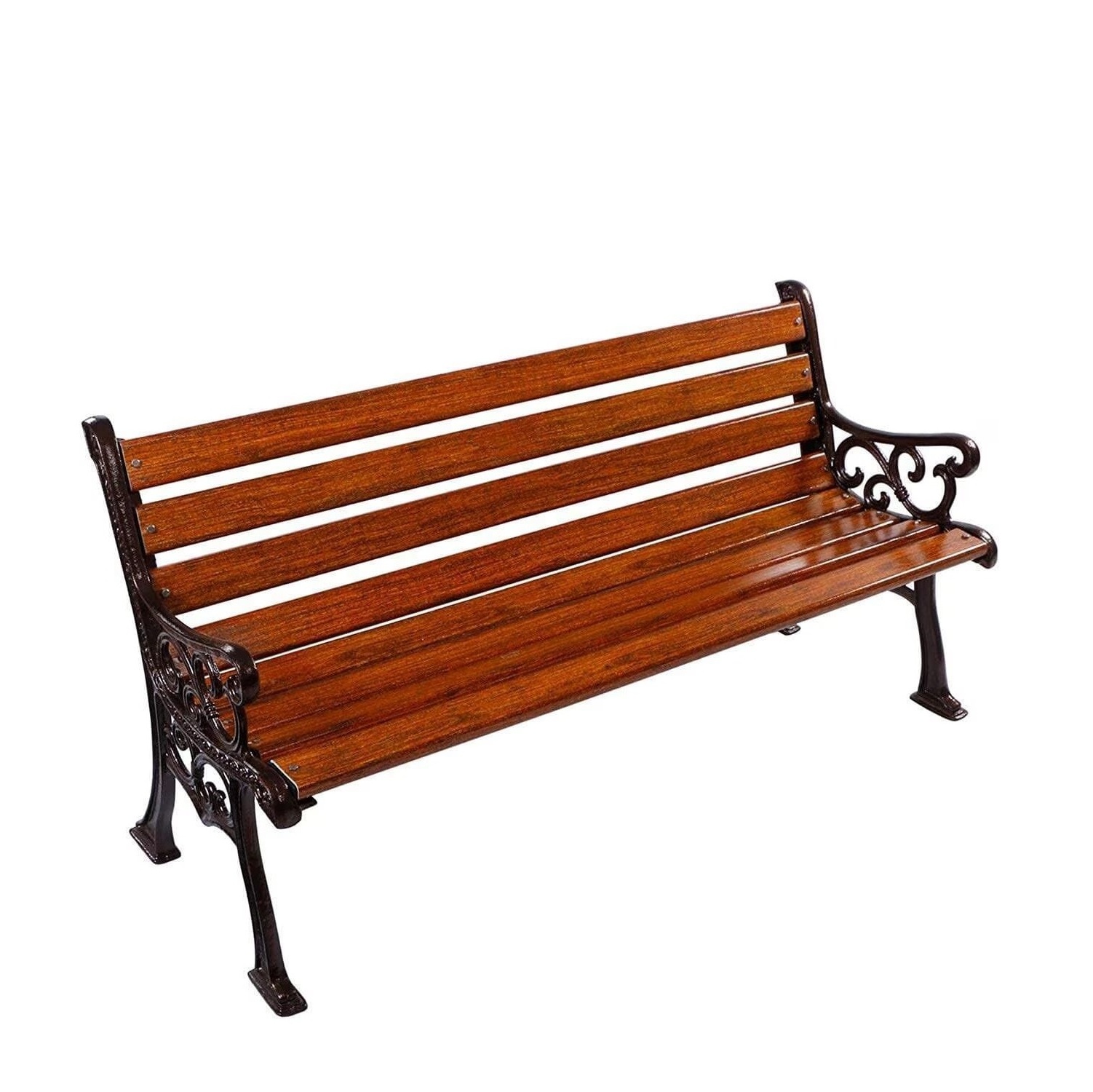 Butterfly Scroll Metal Cast Iron Bench Outdoor Garden Classical Finishing Hot Selling Bench Antique Patio Outdoor Benches