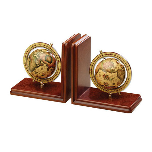 Wooden Globe Bookend Metal Designed Book end Luxury Table Accessories Book end decorative Book ends Available at Wholesale Price