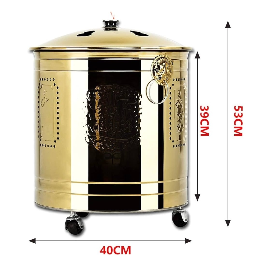 Garden Metal Galvanized Incinerator For Disposing Durable Quality Burning Waste Of Garden Incinerator For Outdoor Usage