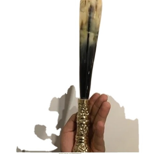 Natural Horn Long Shoe Horn Brass Shoe Horn Luxury Style  Animal Heads and Sculptors In Fine and Quality @ Cheap Price