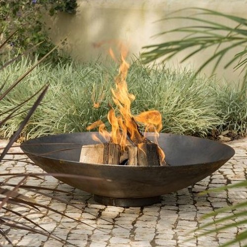 Garden FirePit with Metal Stand Iron Fire Pit for Outdoor Garden Parties Metal round Fire Pit available with Indian manufacturer