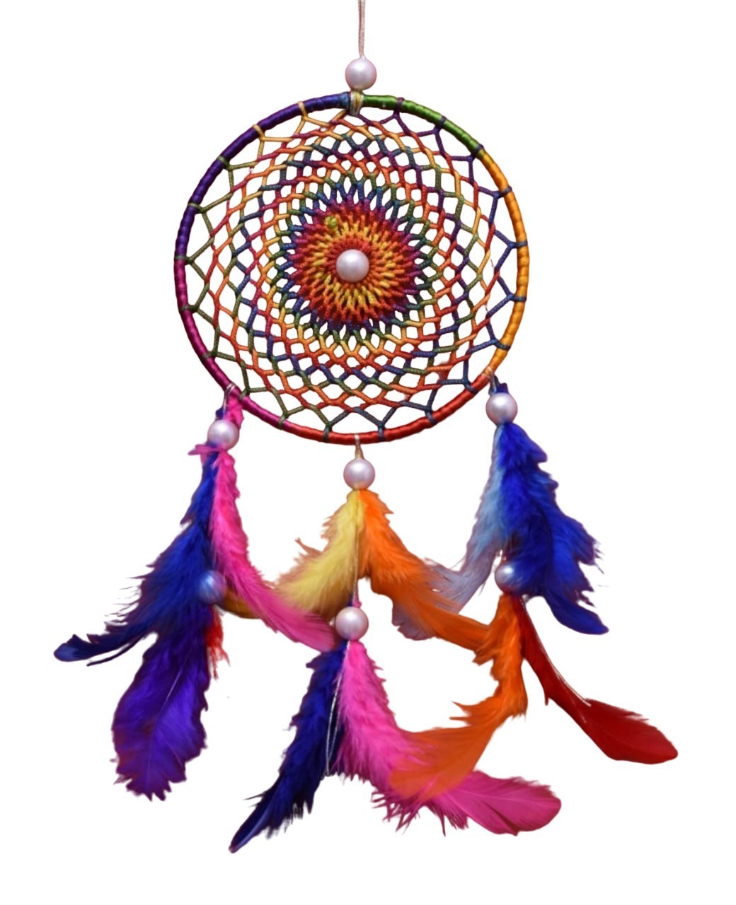 Medium Dream Catcher Fancy Design Wall Decorations For Home Star Shaped Wall Decor Boho Flat Dream Catcher Macrame Wall Hanging